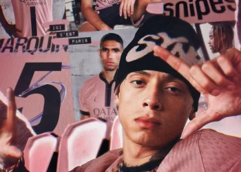 Central Cee designed samen met Paris Saint-Germain het nieuwe derde shirt