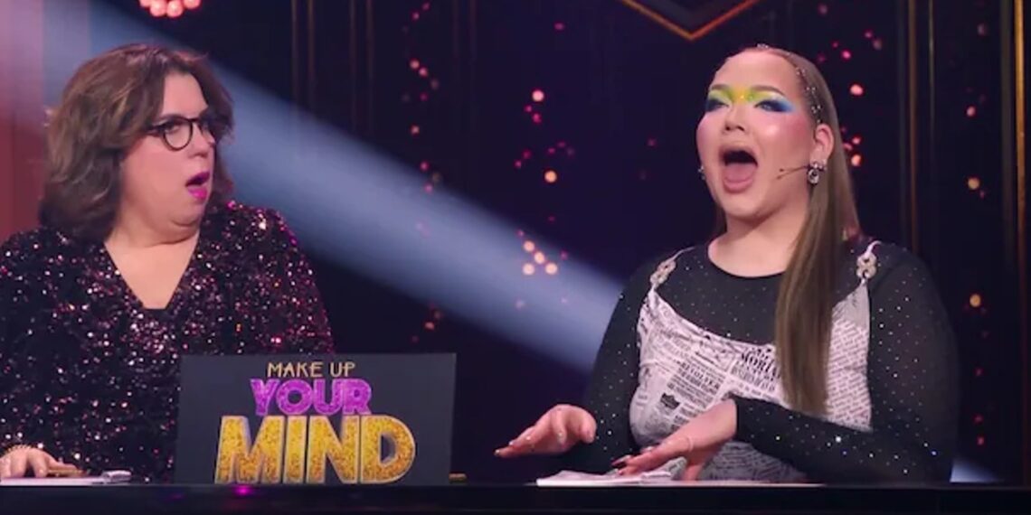 André Dongelmans als dragqueen in Make Up Your Mind