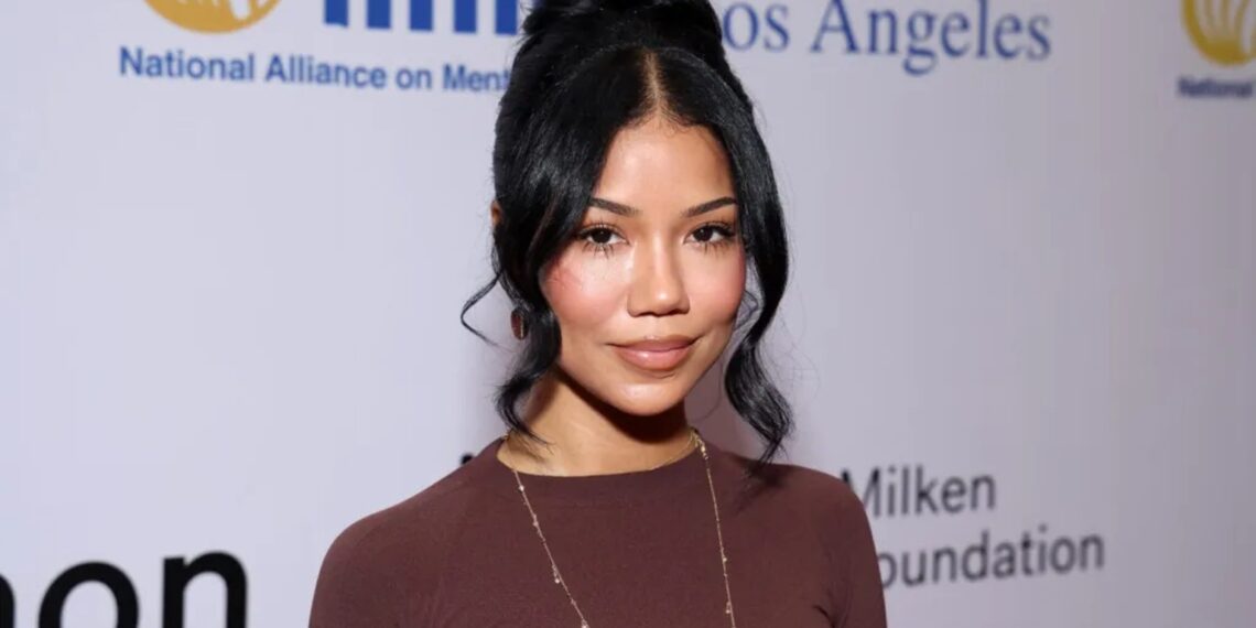 Jhené Aiko tijdens een evenement in Beverly Hills