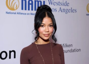 Jhené Aiko tijdens een evenement in Beverly Hills
