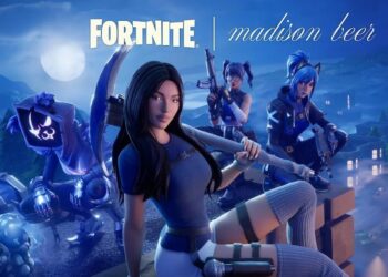 Madison Beer in Fortnite met nieuwe collectie outfits en accessoires.