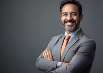 Een man die geconfronteerd wordt met nepproducties.