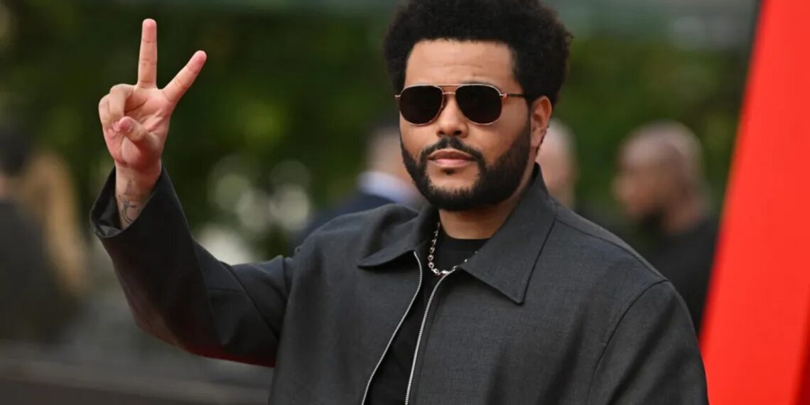 The Weeknd tijdens de premiere van Mission: Impossible – The Final Reckoning in New York.